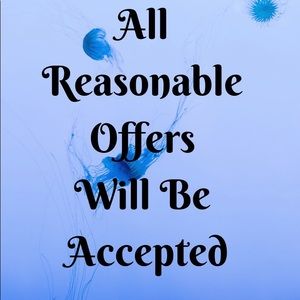💕All Reasonable Offers Will Be Accepted💕